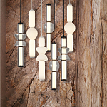 Подвесной светильник с белыми матовыми плафонами Hiding secrets варинант исполнения - 5 | Loft Concept в Тюмени