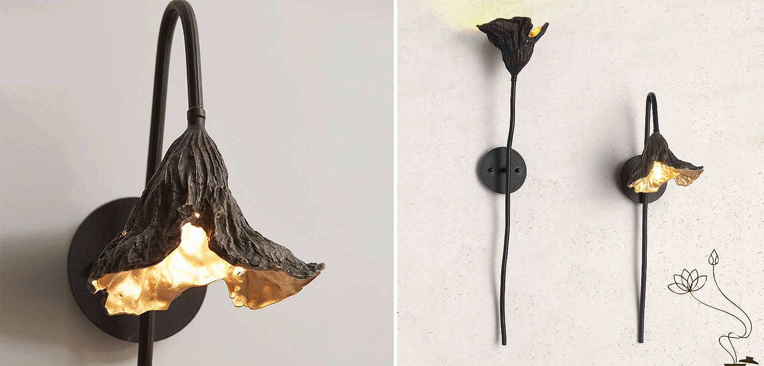 Настенный светильник Увядший Лотос Withering Lotus Lamp I Настенный светильник Увядший Лотос Withering Lotus Lamp I - Loft-Concept в Тюмени