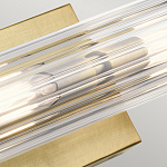 Бра горизонтальное с рифленым стеклянным плафоном Kichler варинант исполнения - 3 | Loft Concept в Тюмени