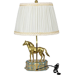 Настольная лампа из фарфора Лошадь Frodi варинант исполнения - 2 | Loft Concept в Тюмени
