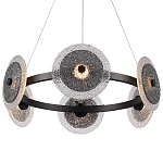 Люстра с плафонами из фактурного двойного стекла Heterochromia варинант исполнения - 2 | Loft Concept в Тюмени