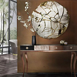 Консоль c 4-мя выдвижными ящиками и изогнутыми ножками Untamed Console варинант исполнения - 4 | Loft Concept в Тюмени