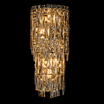 Бра с каскадом из прозрачного хрусталя и корпусом золотого цвета Constant Sparks варинант исполнения - 1 | Loft Concept в Тюмени