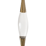 Подвесной светильник с хрустальным плафоном и бронзовым основанием Renee Glass Drops  варинант исполнения - 4 | Loft Concept в Тюмени