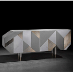 Комод с фасадом из геометрических фигур Coleccion Alexandra варинант исполнения - 2 | Loft Concept в Тюмени