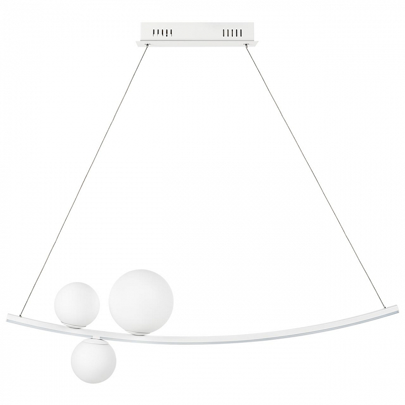 Люстра Galla Bubbles Arc Белый Люстра Galla Bubbles Arc Белый в Тюмени | Loft Concept