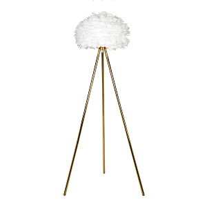 Торшер Rederick c Перьями