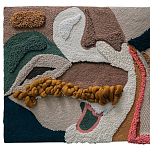 Тканый вручную текстильный гобелен Orchid варинант исполнения - 3 | Loft Concept в Тюмени