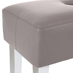 Мягкий пуф на белых ножках Winton Pouf варинант исполнения - 10 | Loft Concept в Тюмени