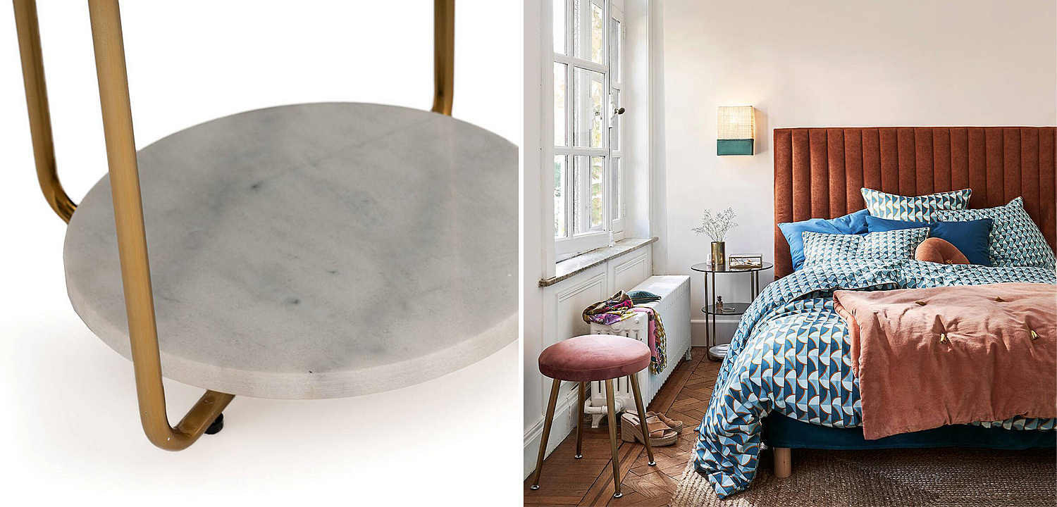 Приставной стол White Marble Приставной стол White Marble - Loft-Concept в Тюмени