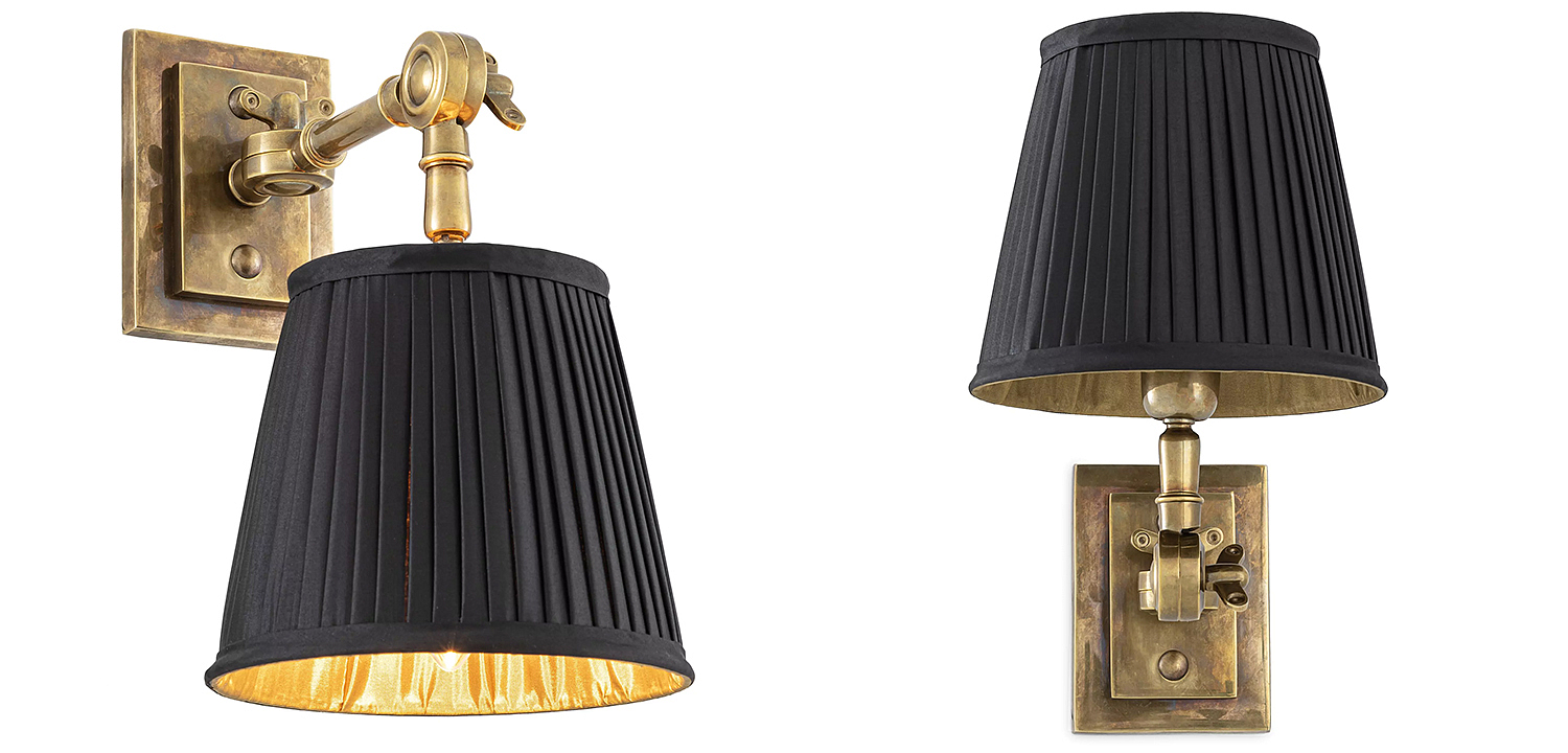 Бра Eichholtz Wall Lamp Wentworth Brass Бра Eichholtz Wall Lamp Wentworth Brass - Loft-Concept в Тюмени