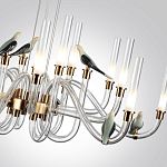 Люстра с декоративными птицами Ganthea D 93 см варинант исполнения - 3 | Loft Concept в Тюмени