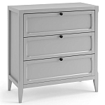 Комод с 3-мя ящиками серый Silva Grey Chest of Drawers варинант исполнения - 2 | Loft Concept в Тюмени