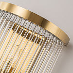 Бра с золотистым основанием и прозрачными трубками Nembus варинант исполнения - 2 | Loft Concept в Тюмени