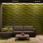 Гипсовая 3D Панель M-31 варинант исполнения - 1 | Loft Concept в Тюмени