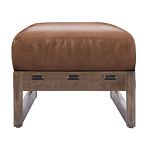 Банкетка Duncan винтажная коричневая кожа варинант исполнения - 2 | Loft Concept в Тюмени