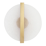 Бра с белым матовым стеклянным плафоном круглой формы Soft Glow Harmony варинант исполнения - 1 | Loft Concept в Тюмени