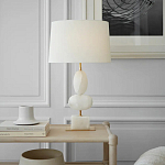 Настольная лампа на фигурном мраморном основании Conundrum варинант исполнения - 2 | Loft Concept в Тюмени