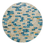 Столик с инкрустацией с перламутровым узором Rona варинант исполнения - 2 | Loft Concept в Тюмени