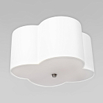 Потолочный светильник с белым волнистым плафоном из ткани Vitorino варинант исполнения - 3 | Loft Concept в Тюмени