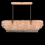 Люстра овальная с каскадом из прозрачного хрусталя Constant Sparks варинант исполнения - 2 | Loft Concept в Тюмени