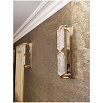 Бра прямоугольное с текстурным природным рисунком IceFlame варинант исполнения - 6 | Loft Concept в Тюмени