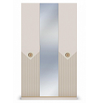 Шкаф трёхдверный с 1-ой зеркальной дверью Satin Furniture варинант исполнения - 2 | Loft Concept в Тюмени