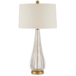 Настольная лампа с фактурным стеклянным корпусом Pommel варинант исполнения - 4 | Loft Concept в Тюмени