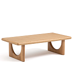 Стол журнальный из массива и шпона дуба Oak Essence Carden варинант исполнения - 1 | Loft Concept в Тюмени