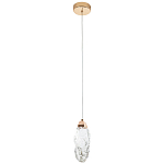Подвесной светильник Soar Hanging Lamp Gold Transparent Прозрачный варинант исполнения - 2 | Loft Concept в Тюмени