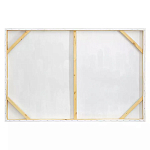 Панно декоративное с ручной росписью Blue Strokes варинант исполнения - 2 | Loft Concept в Тюмени