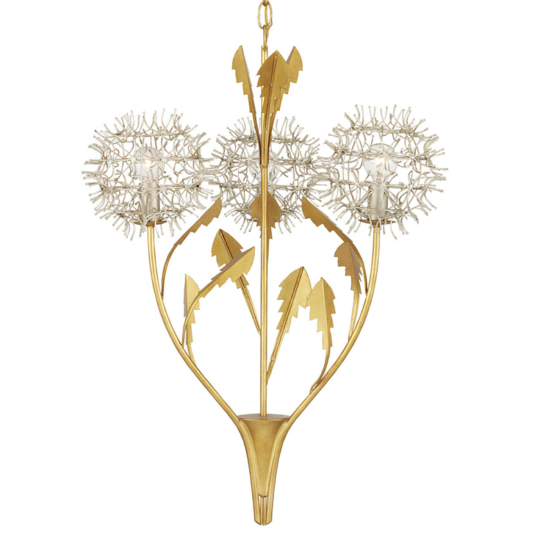 Подвесной светильник в виде цветков одуванчика Hanging Dandelion Золотой Серебряный Подвесной светильник в виде цветков одуванчика Hanging Dandelion Золотой Серебряный в Тюмени | Loft Concept
