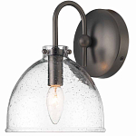 Бра с куполообразным прозрачным плафоном Glass Dome with Seeds варинант исполнения - 2 | Loft Concept в Тюмени