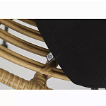 Стул круглый с ротанговым плетением Round Wicker Stool варинант исполнения - 6 | Loft Concept в Тюмени