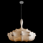 Подвесной светильник с белым фигурным абажуром и мягкими волнистыми краями Cloud Motion  варинант исполнения - 18 | Loft Concept в Тюмени