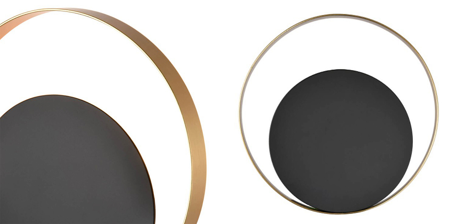 Бра Globo Ocular Sconce Circle Black 26 Бра Globo Ocular Sconce Circle Black 26 - Loft-Concept в Тюмени