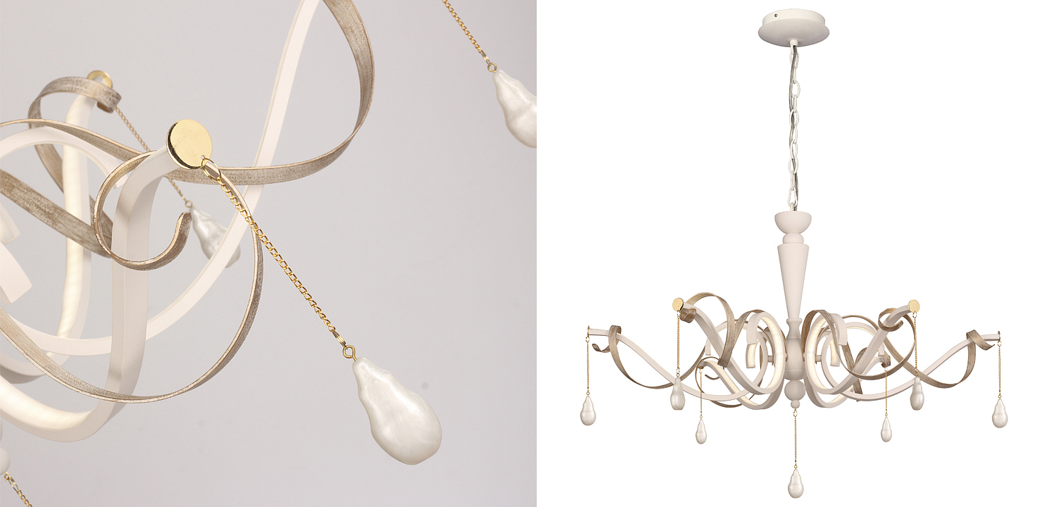 Люстра Morris Chandelier white Люстра Morris Chandelier white - Loft-Concept в Тюмени
