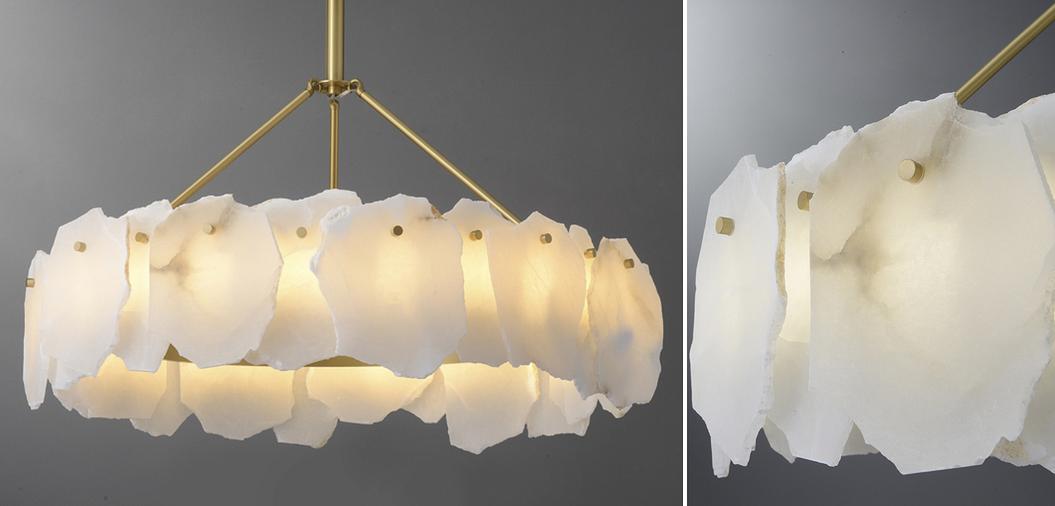 Люстра Lucretia Marble Round Chandelier Люстра Lucretia Marble Round Chandelier - Loft-Concept в Тюмени