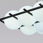 Люстра подвесная с 9-ю плафонами в форме шара Yarvi варинант исполнения - 3 | Loft Concept в Тюмени