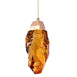 Подвесной светильник Soar Hanging Lamp Brass Amber Янтарный варинант исполнения - 1 | Loft Concept в Тюмени