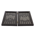 Подарочные нарды из натурального камня с гравировкой Backgammon from Stone варинант исполнения - 3 | Loft Concept в Тюмени