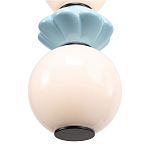 Подвесной светильник фигурный с керамическими элементами 24W LED Fragrant Light варинант исполнения - 5 | Loft Concept в Тюмени