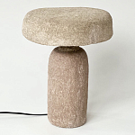 Настольная лампа «Травертиновая» варинант исполнения - 1 | Loft Concept в Тюмени