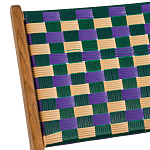 Кресло низкое из массива тика Barbados варинант исполнения - 4 | Loft Concept в Тюмени