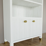 Книжный Стеллаж Elsa Dreams White с задней стенкой варинант исполнения - 1 | Loft Concept в Тюмени