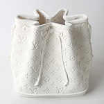 Кашпо в виде сумки  Bag Vase White Louis варинант исполнения - 1 | Loft Concept в Тюмени