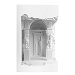 Встраиваемый в стену гипсовый светильник под покраску с колоннами и арками в античном стиле Antiquity Athena варинант исполнения - 8 | Loft Concept в Тюмени