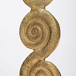 Кофейный стол из металла с круглой столешницей Table Gold Metal варинант исполнения - 4 | Loft Concept в Тюмени