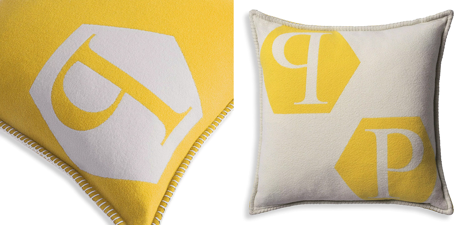 Подушка Philipp Plein Cushion Cashmere Yellow Подушка Philipp Plein Cushion Cashmere Yellow - Loft-Concept в Тюмени