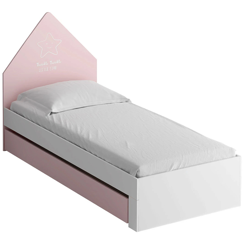 Кровать в детскую Tiny Town Bed Розовый Зеленый шалфей Бежевый Белый Кровать в детскую Tiny Town Bed Розовый Зеленый шалфей Бежевый Белый в Тюмени | Loft Concept